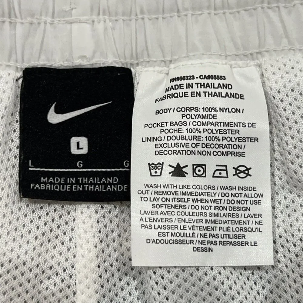 RARE COLORWAY! Vintage Y2K Nike Flight Series Windbreaker Basketball Shorts - Lg